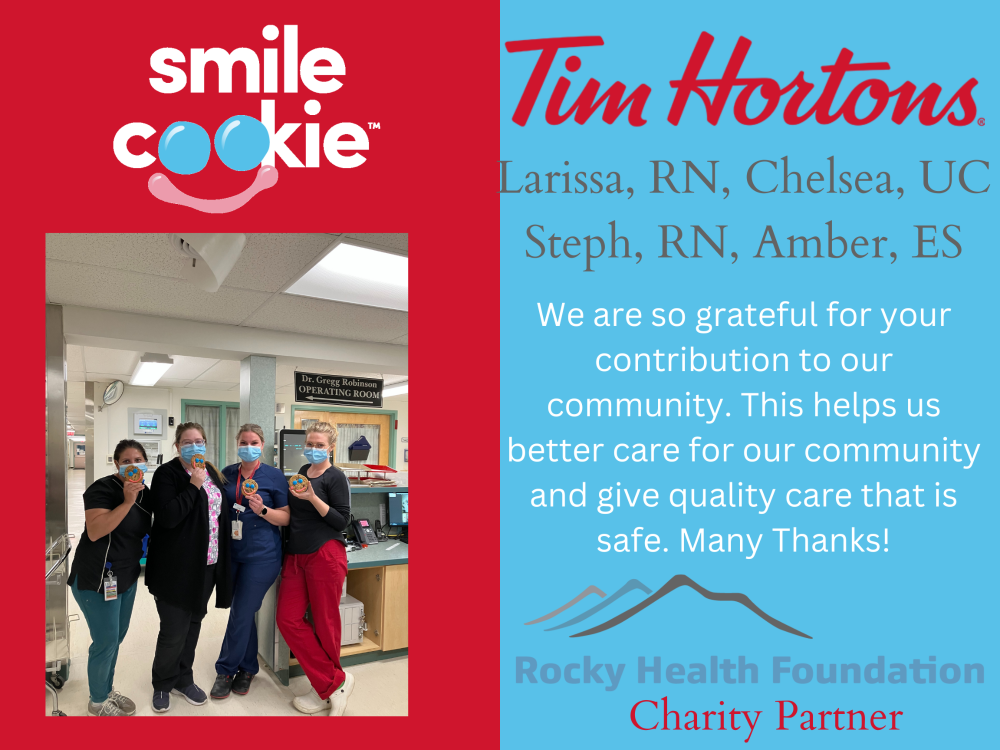 Smile cookie campaign thank you post